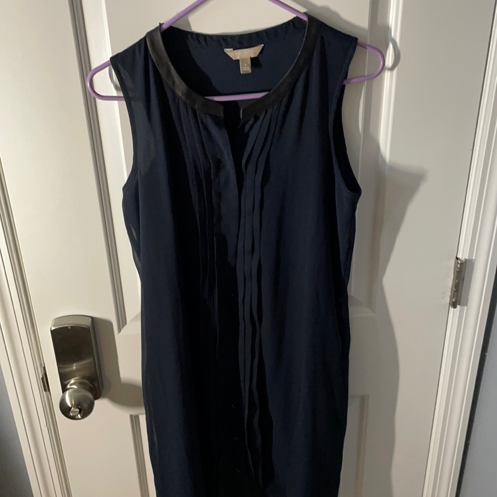 Banana Republic Navy Dress Shirt.
